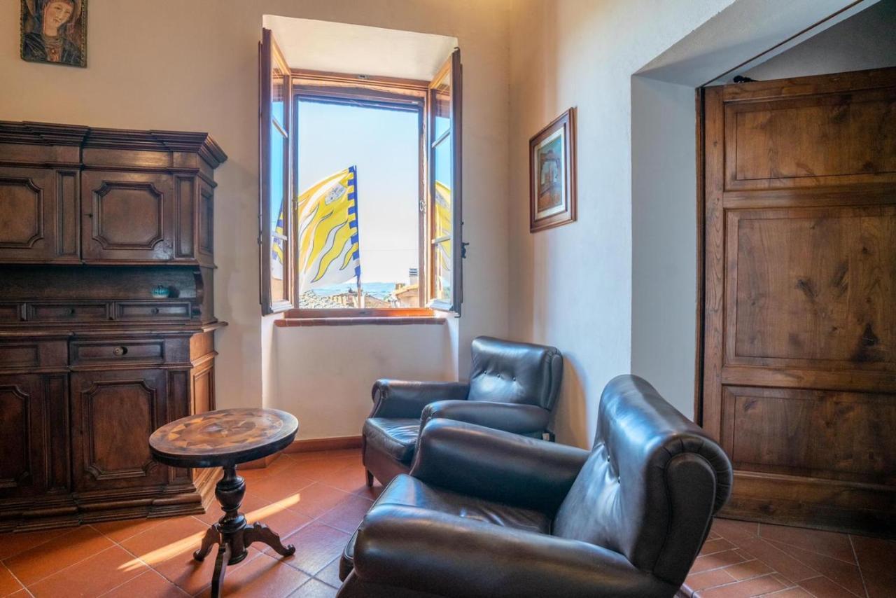 Apartament Il Casone Montisi Zewnętrze zdjęcie