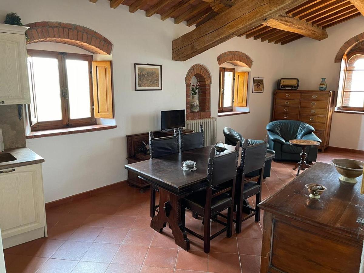 Apartament Il Casone Montisi Zewnętrze zdjęcie